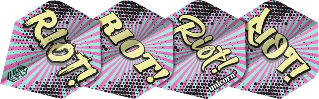 Unicorn Ultra Fly 100 Slang Polyester Flights - Plus -- 1 Satz