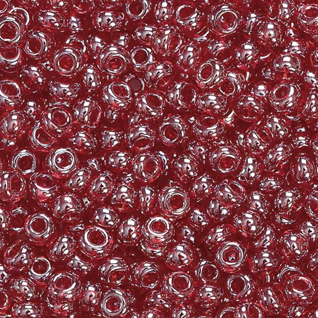 Perles de rocaille en verre de Bohème 2,5 mm bordeaux pour bijoux DIY