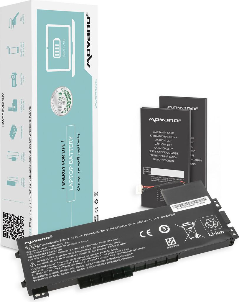VV09XL Akku 808452-001 für HP Zbook 15 G3 15 G4 Produktbild 