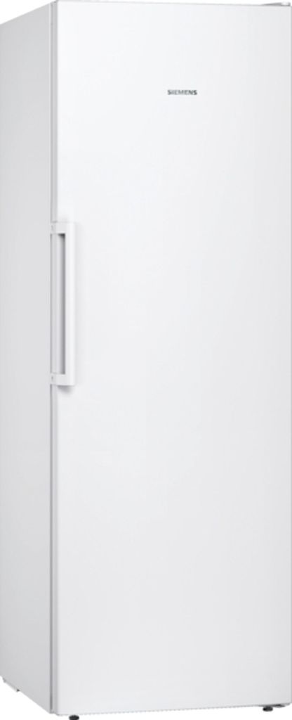 Siemens iQ300, Freistehender Gefrierschrank, 176 x 60 cm, Weiß GS33NVWEP Frontansicht geschlossen