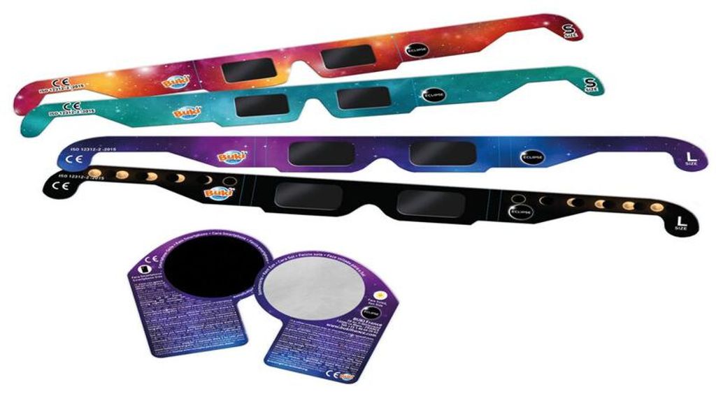 Buki Sonnenfinsternis-Brille Family Pack Produktbild 