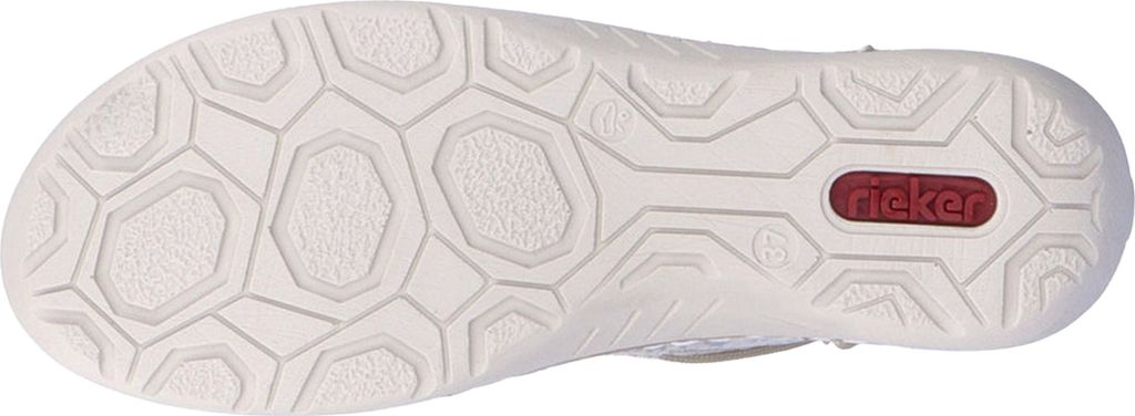 Rieker Damen Sneaker High Top sportliche Stiefelette Silber Produktbild