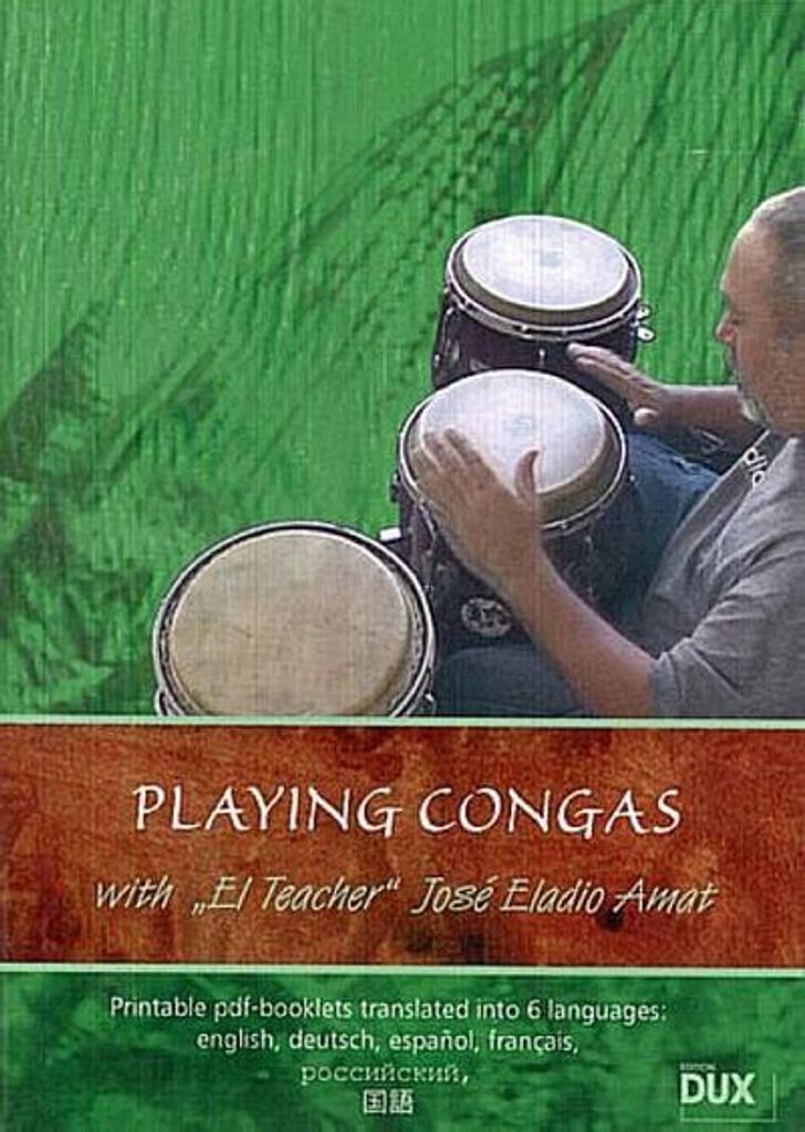 Playing Congas - with El Teacher Jose Eladio Amat