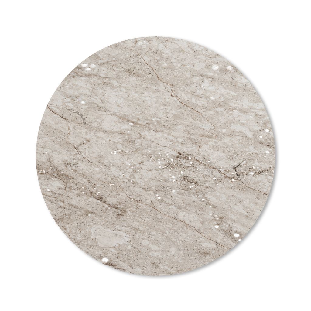 MuchoWow Mauspad Mousepad Marmor - Stein - Braun 40x40 cm - Mousepads - Maus Mat - Pad - Mausunterlage - Schreibtisch Accessoires