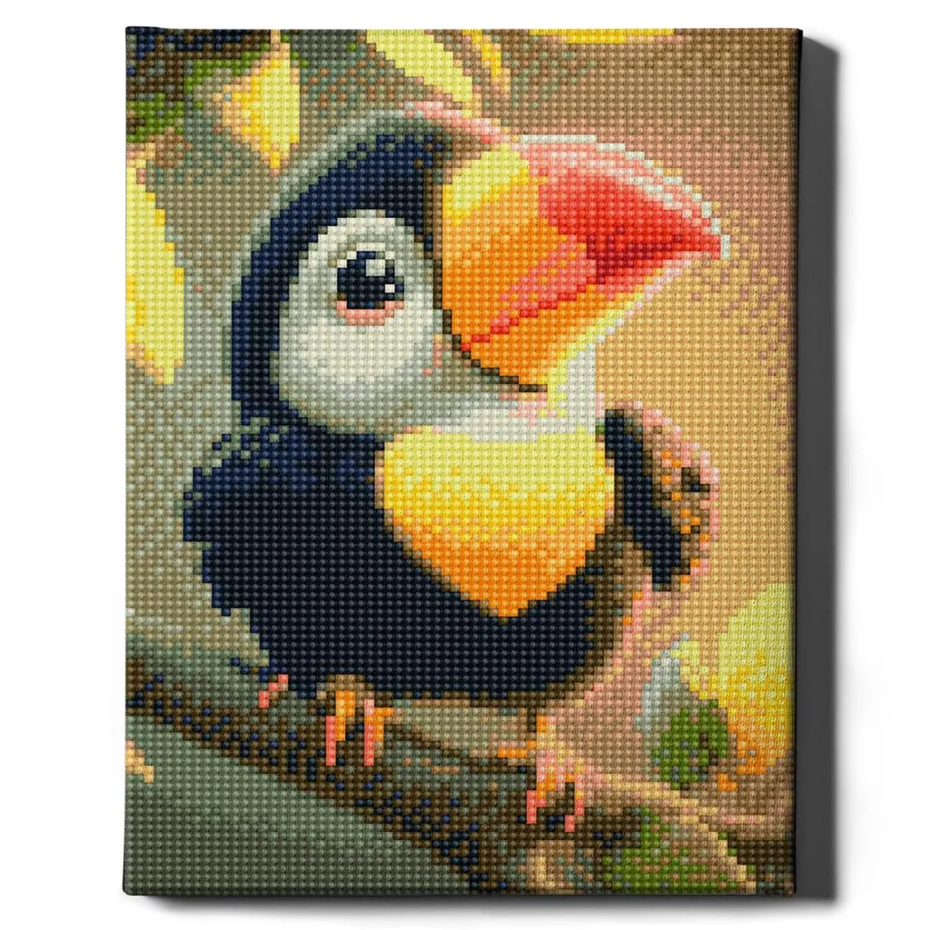 Oh Art Pittura Diamante 5D: Hobby Creativo con Cornice Legno Originale