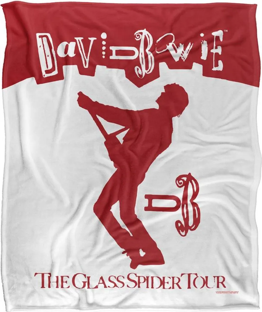 Plaid David Bowie The Glass Spider Tour Couverture Moelleuse TV23810