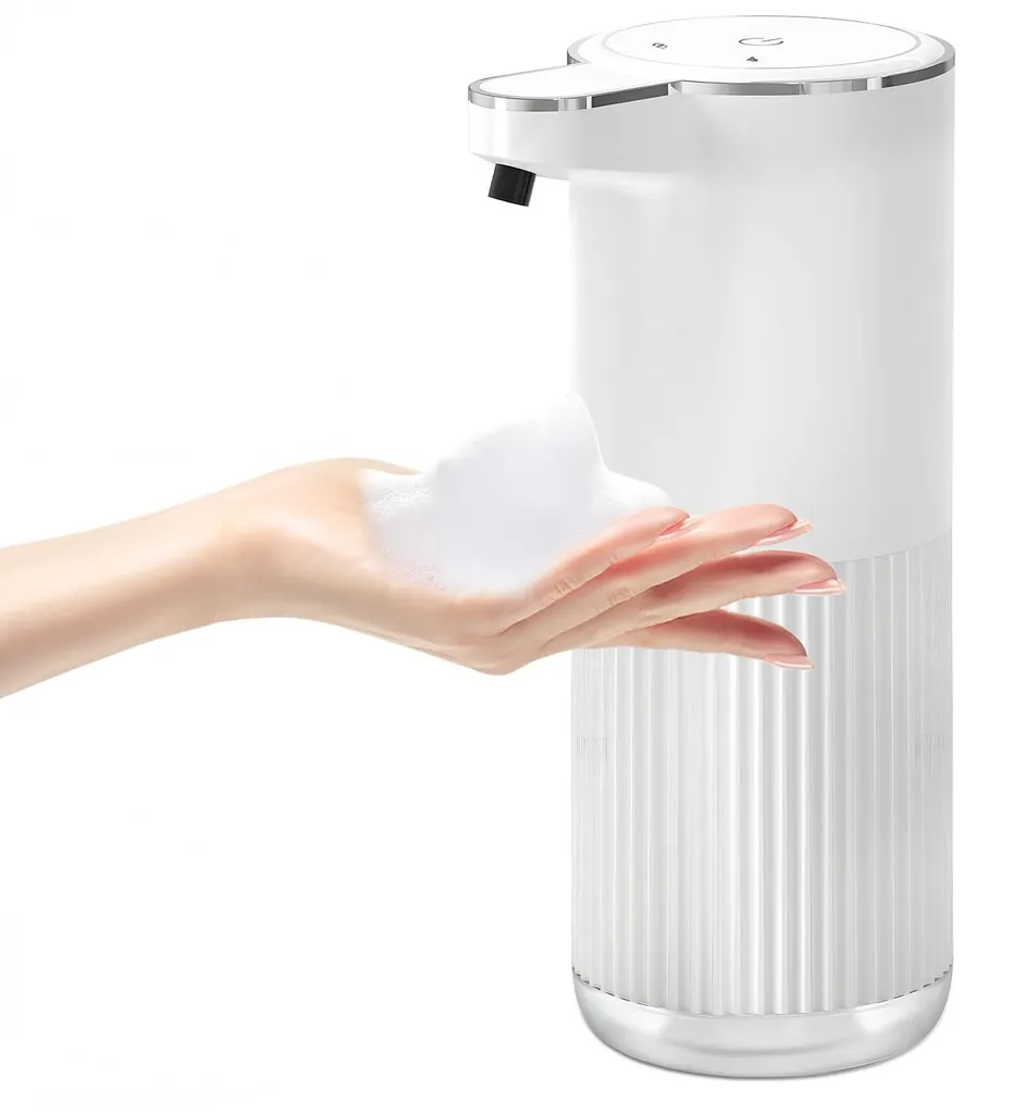 Distributeur savon automatique étanche IPX5 rechargeable pour cuisine