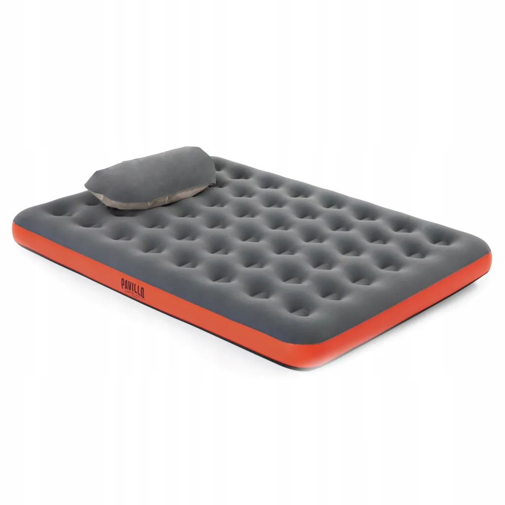 Matelas Gonflable Confortable Bestway 2 Places Anti-Dégonflage Rouge