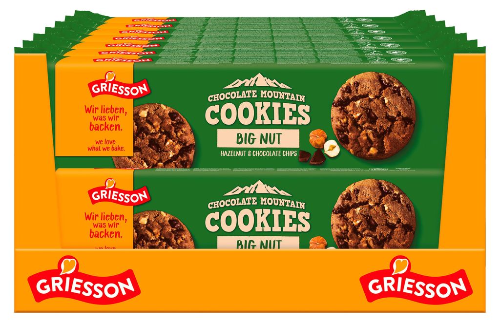 Griesson Chocolate Mountain Cookies Big Nut 150g