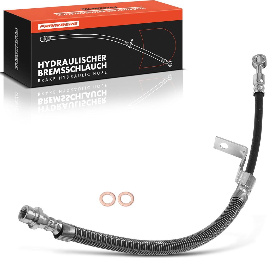 Frankberg 1x Bremsschlauch Bremsschläuche Vorderachse Links für Hyundai Elantra XD 1.6L-2.0L
