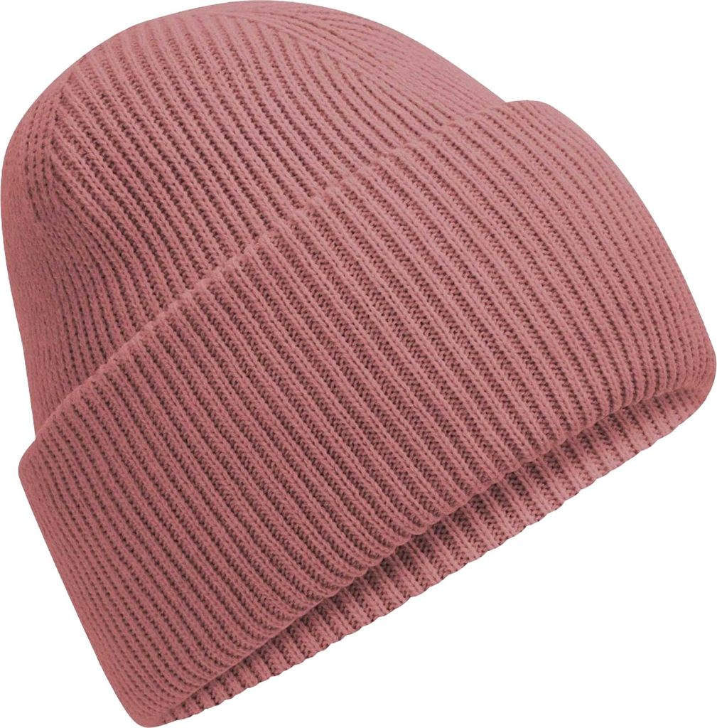 Beechfield - "Classic Deep" Mütze für Herren/Damen Uni, Mit Bündchen BC7029 (Einheitsgröße) (Rosa)