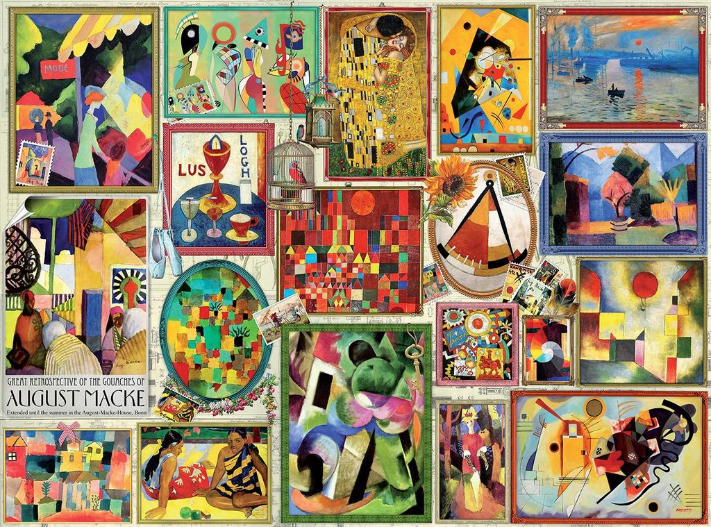 Grafika Puzzle Famous Pictures - 2000 Teile Puzzle