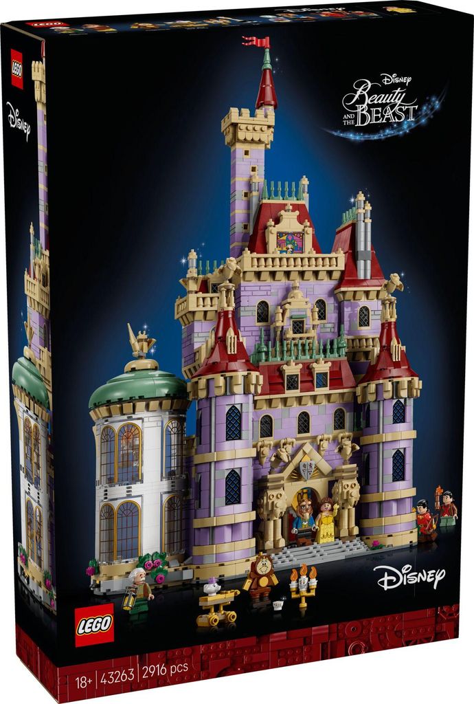 LEGO Disney Princess Zamek z Pięknej i Bestii, Zestaw do Zdjęcie produktu 