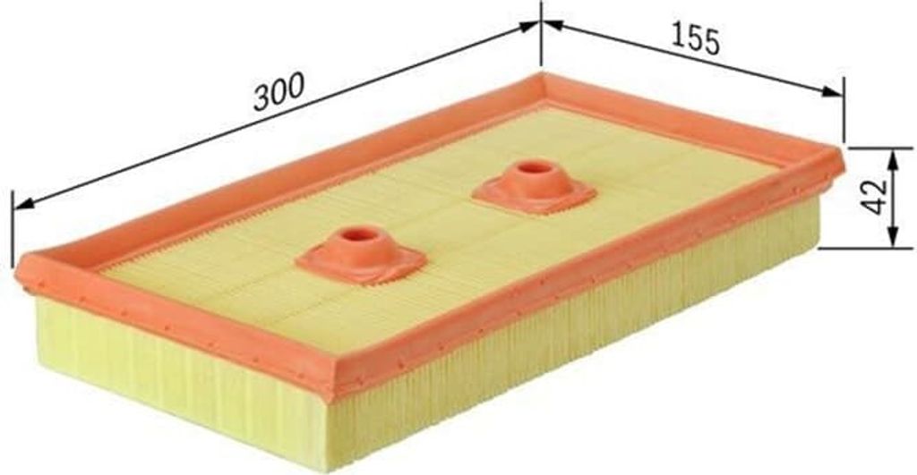 Bosch Luftfilter  1 457 433 315 Produktbild 