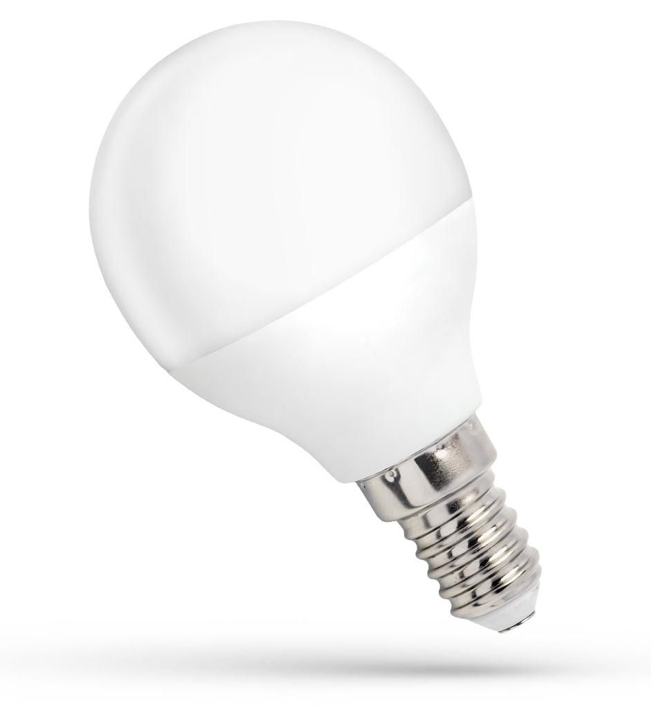 LED E14 4W 230V AC Bianco freddo BALL 340 Lumen 160° Immagine del prodotto 