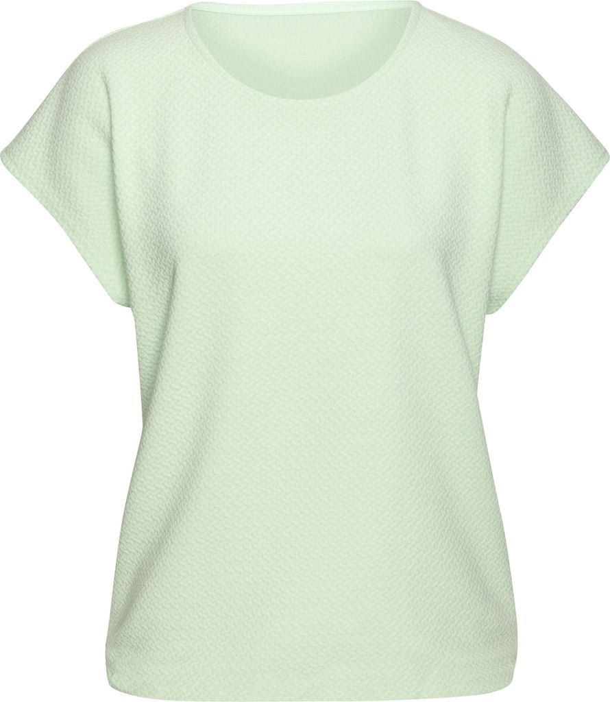 VIVANCE Kurzarmshirt 2 -teilig lime, creme Größe 36/38