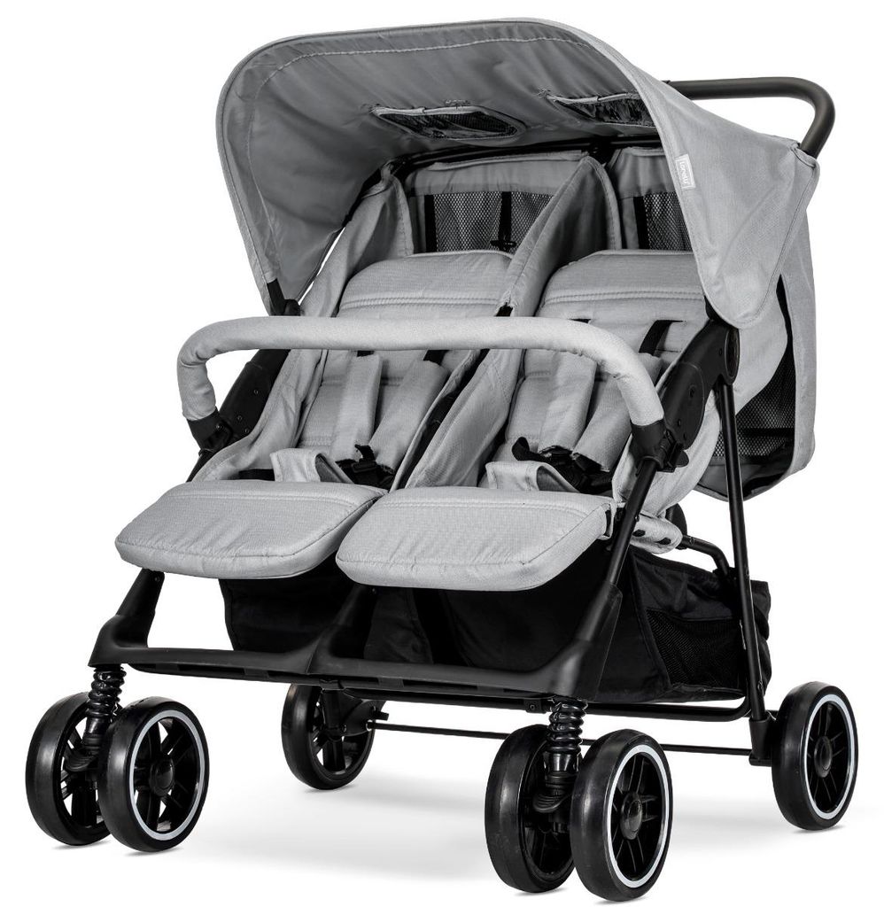 Lorelli TWIN Zwillingskinderwagen Geschwisterwagen für 2 Produktbild 