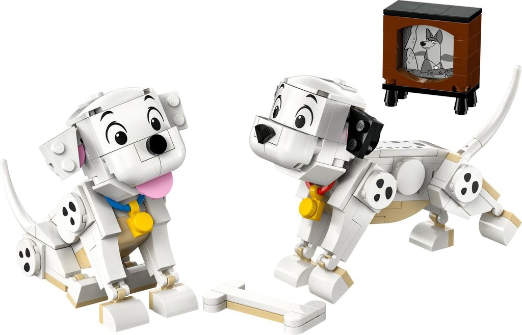 LEGO® Disney Classic 43271 Die Welpen Lucky und Penny aus Produktbild 