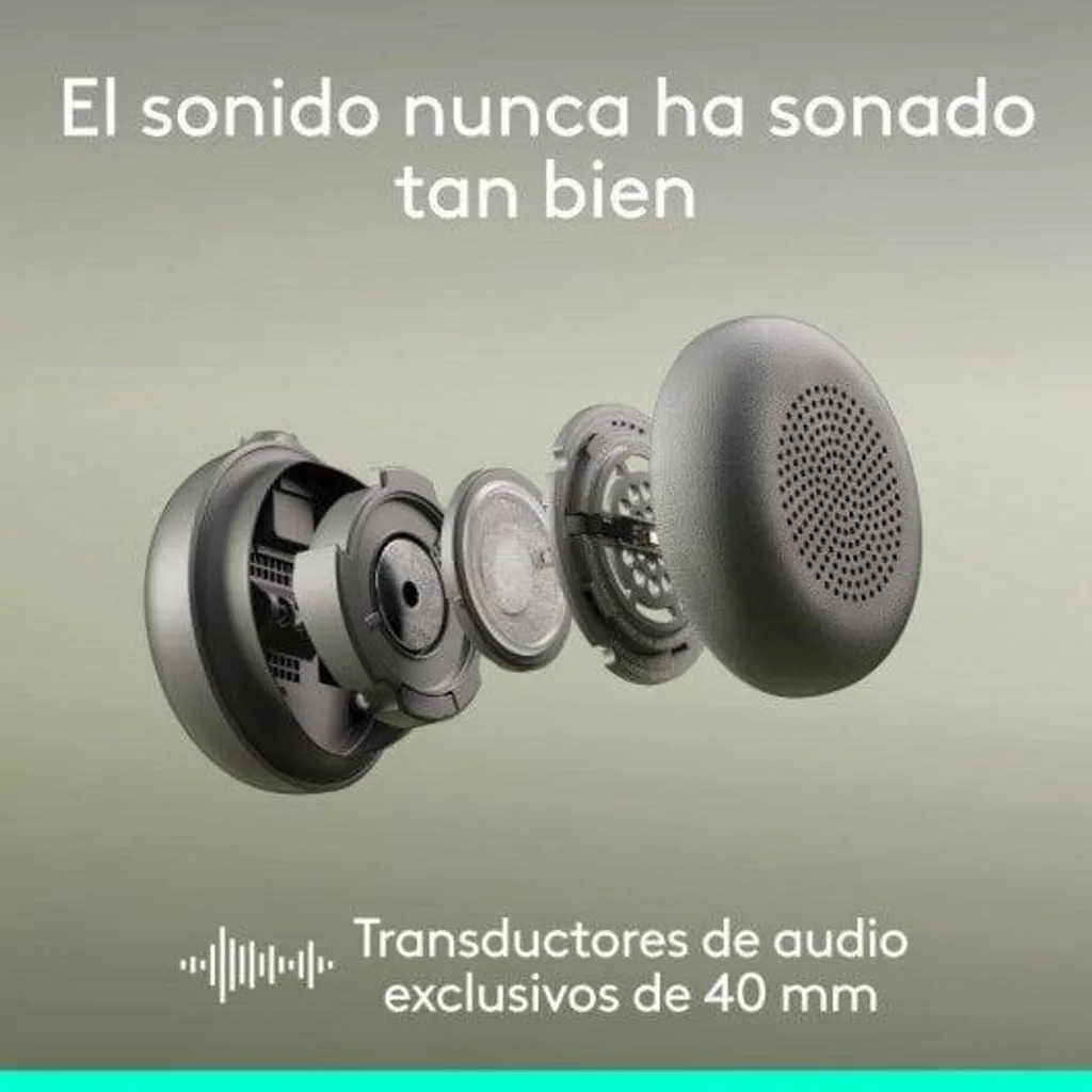 Casque Bluetooth Logitech Zone Wireless 2 ES Rose pour Travail Hybride