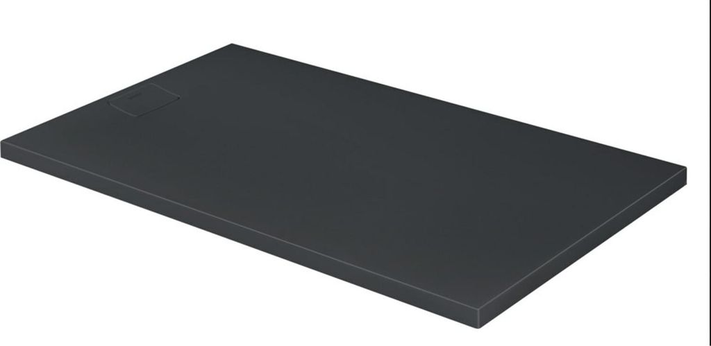 Duravit Rechteck-Duschwanne STONETTO 1600 x 1000 x 50 mm anthrazit