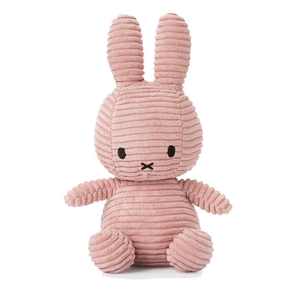 Miffy Cord plyšová figurka (růžová, 33cm) plyšová hračka Obrázek produktu 