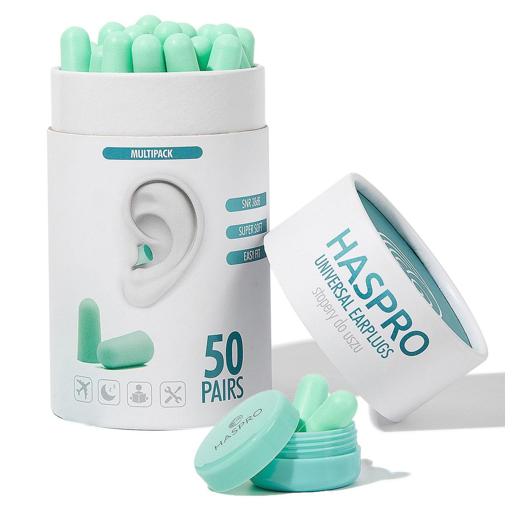 HASPRO TUBE50 špunty do uší, máta peprná Obrázek produktu 