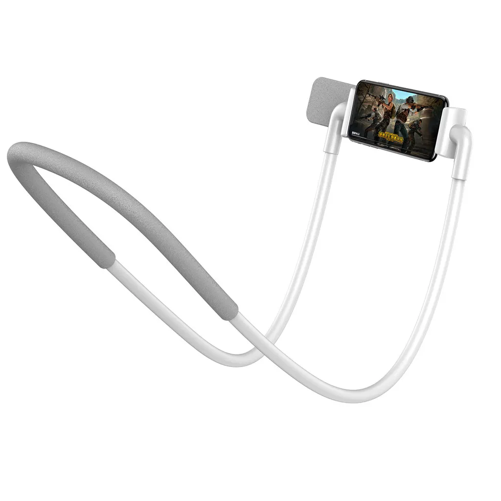 Supporto Baseus per Smartphone da Collo - Video POV e Selfie Bianco - 4