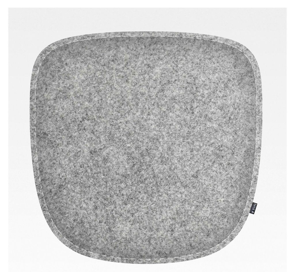 Eco Filz Kissen für HAY About a Chair 20-28 AAC- Comfort mit Antirutschbeschichtung (Cloud (Graumeliert))
