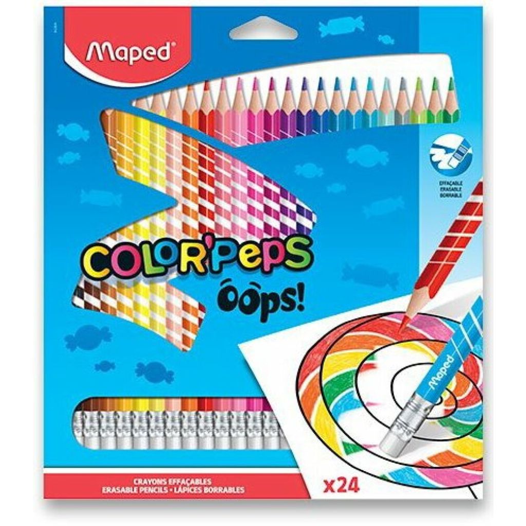 maped COLOR'PEPS Buntstifte farbsortiert, 24 St. Produktbild 