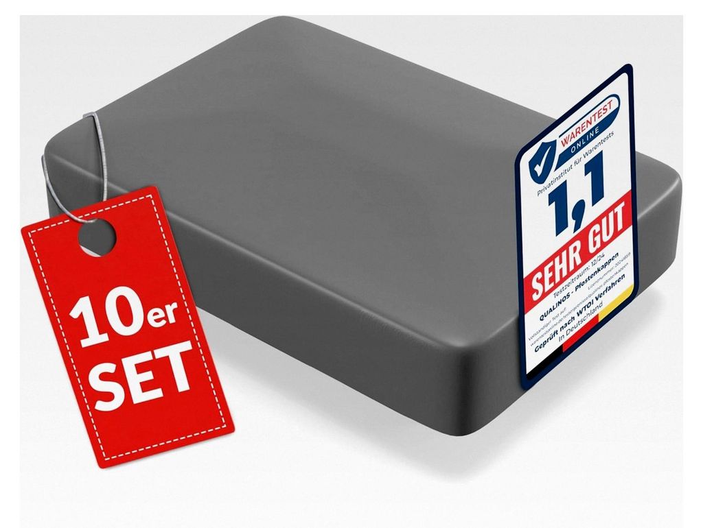 10 Stück Zaunkappen Kunststoff 40x60mm mit Walmdach | Pfostenkappen für Doppelstabmattenzaun | UV-stabilisierte Abdeckkappen | Zaunpfosten Kappen...