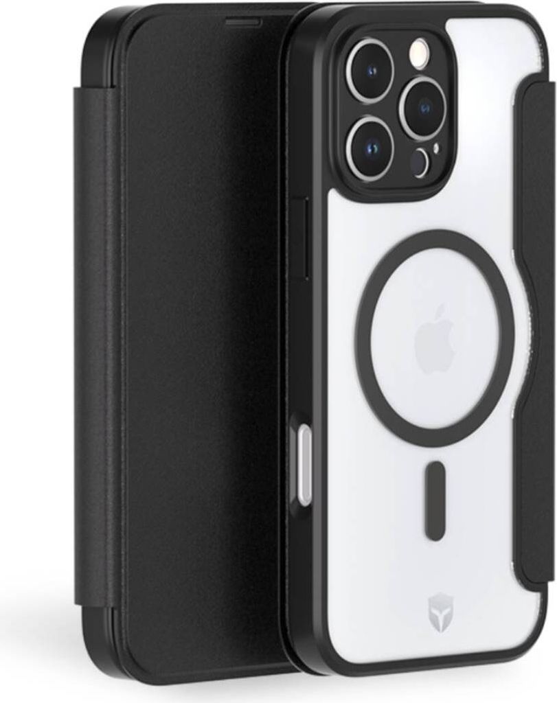 Force Case, Schutzetui für iPhone 16 Pro Max Verstärkt MagSafe-kompatibel, Schwarz