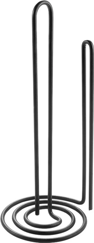 Metaltex Keukenrolhouder 15x32 cm Zwart