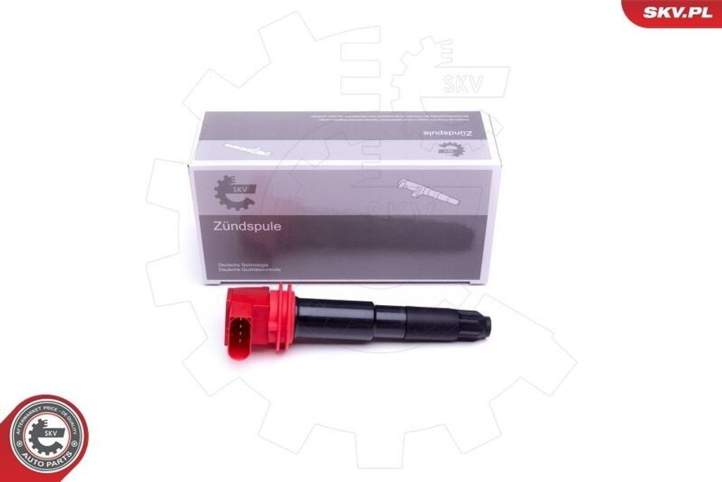 ESEN SKV 03SKV337 Zündspule 12V für PORSCHE Cayenne (92A) Cayenne (9PA) PANAMERA