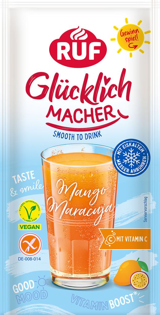 RUF Glücklichmacher Smooth to Drink Mango Maracuja Produktbild 