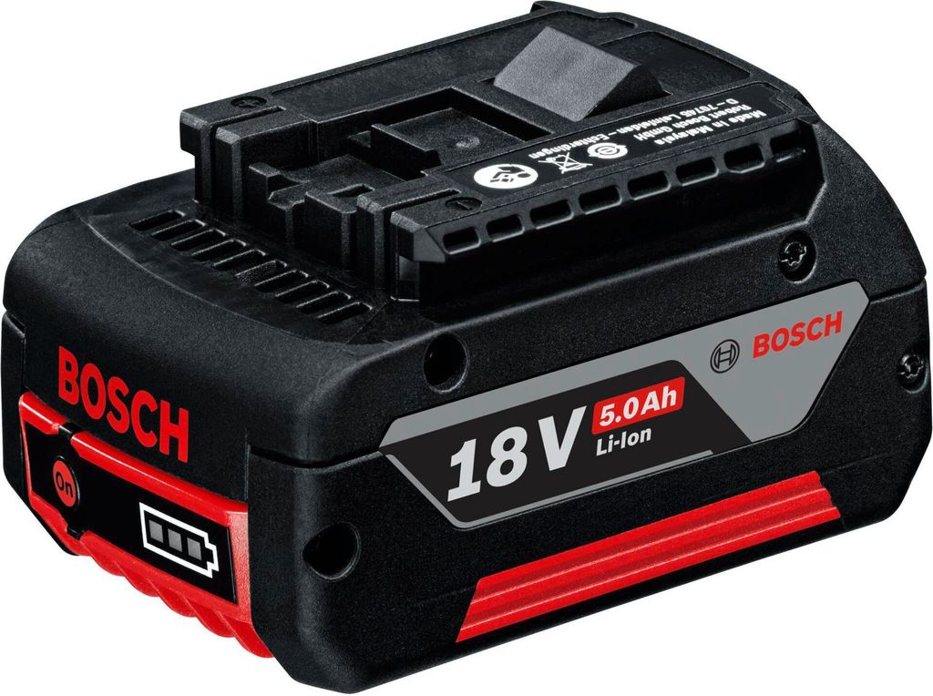 Bosch Einschubakkupack 18 Volt-Heavy Duty (HD), 5,0 Ah, Li-Ion, GBA M-C