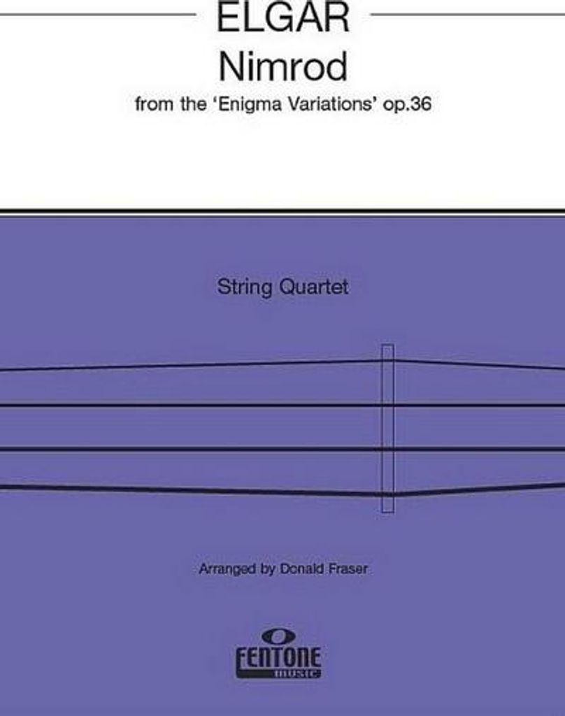 Nimrod from Enigma Variations op.36for string quartet