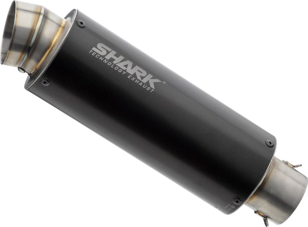 Shark Performance SLIP-ON Aluminium eloxiert schwarz SRC 4 für HONDA CB1000R EURO4 EURO5