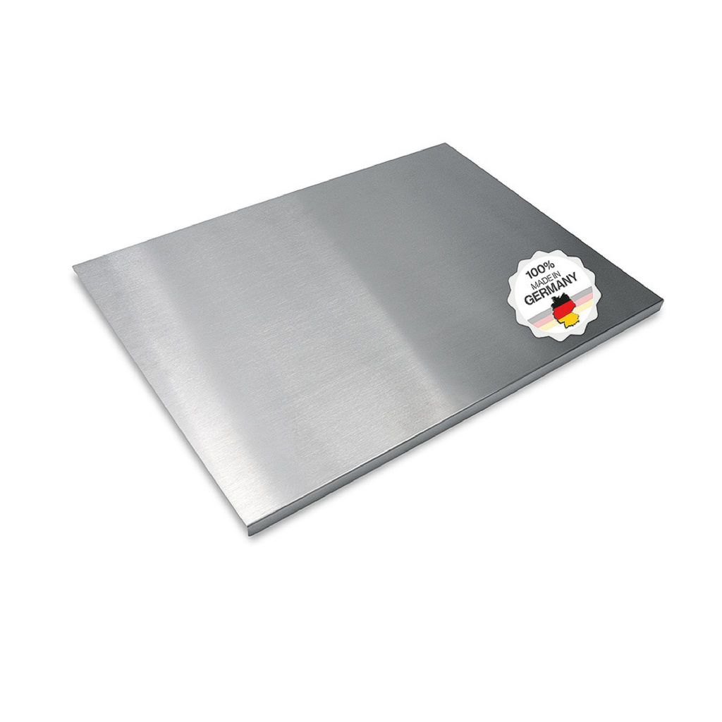 Arbeitsplatte aus Edelstahl 700x500x20mm Produktbild 