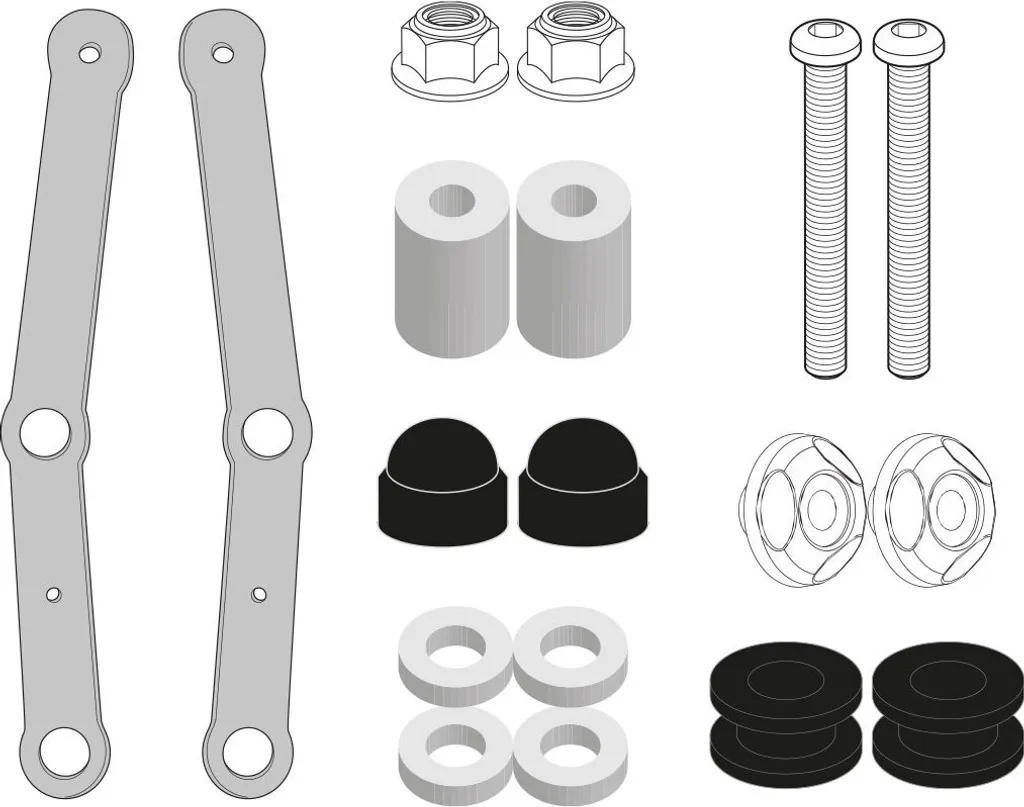 Fixation KAPPA 9259DTK pour pare-brise : idéal pour le grand tourisme
