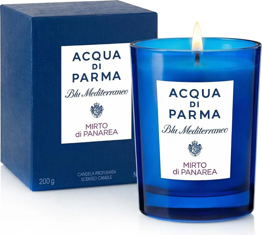 Bougie Parfumée Blu Mediterraneo Panarea Acqua Di Parma Format 200g