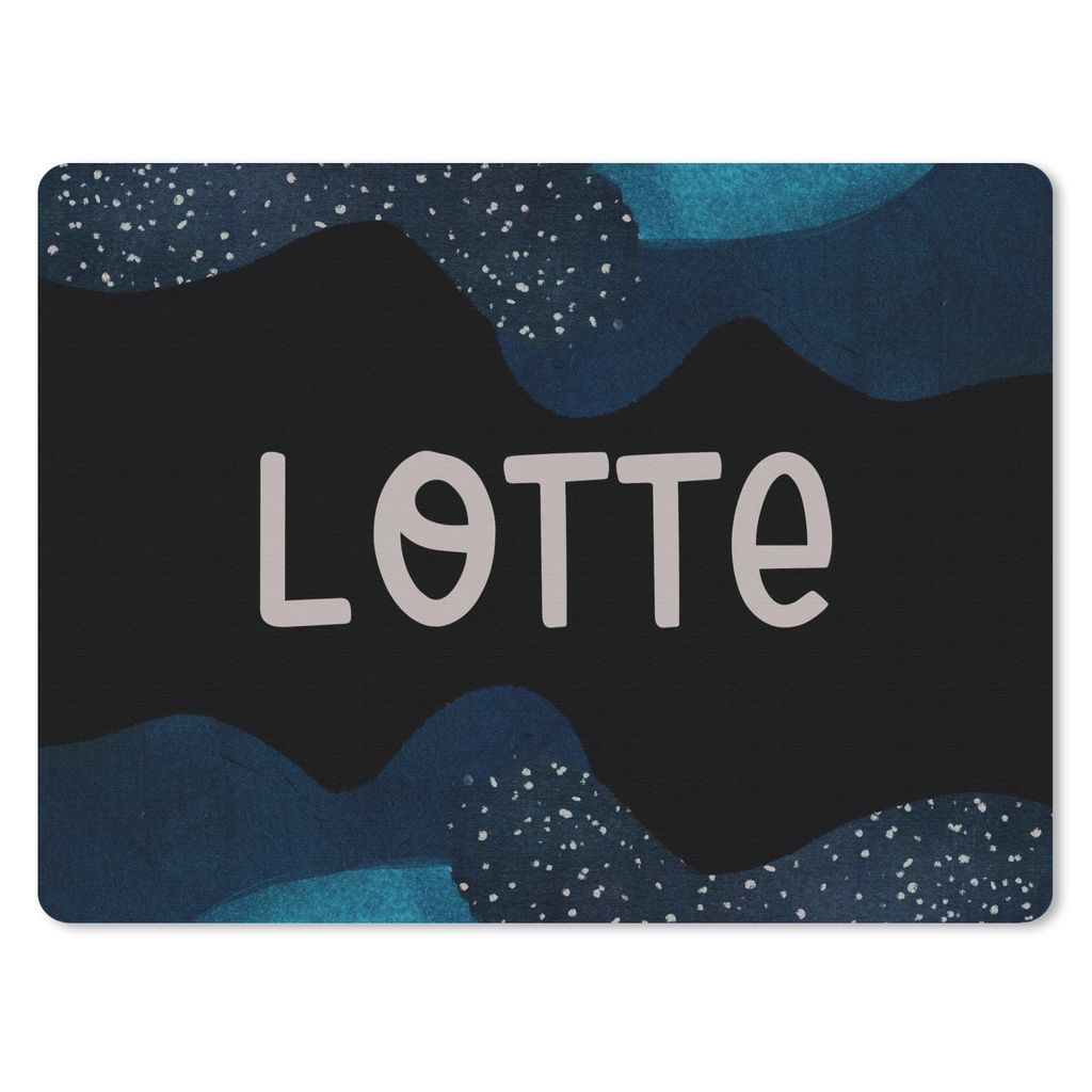 MuchoWow® Mauspad Mousepad Lotte - Pastell - Mädchen 23x19 Produktbild 