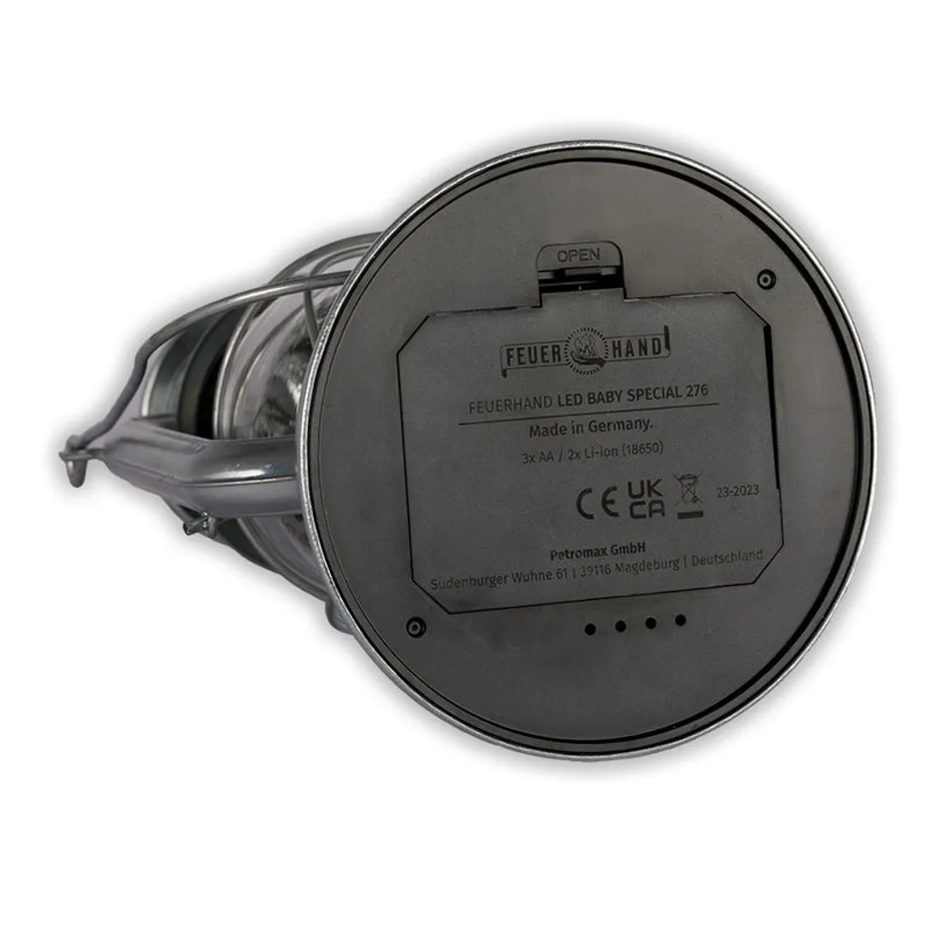 Lampe tempête LED Feuerhand 276 Vert Mousse - Intensité variable 150lm - 5