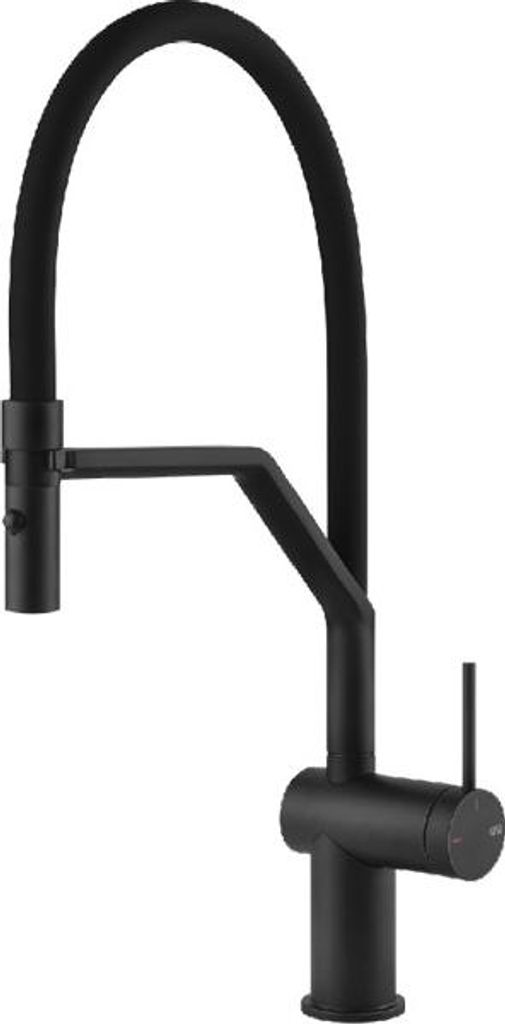 Gessi Semi-pro Einhebelmischer Inedito 60429 299 46,2 cm Matt Schwarz