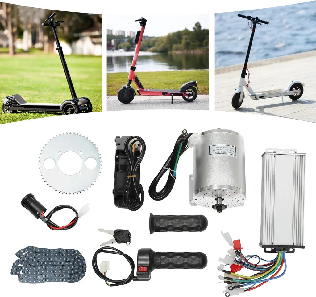 Kit Conversion Électrique 3000W pour VTT et Trottinette de Compétition