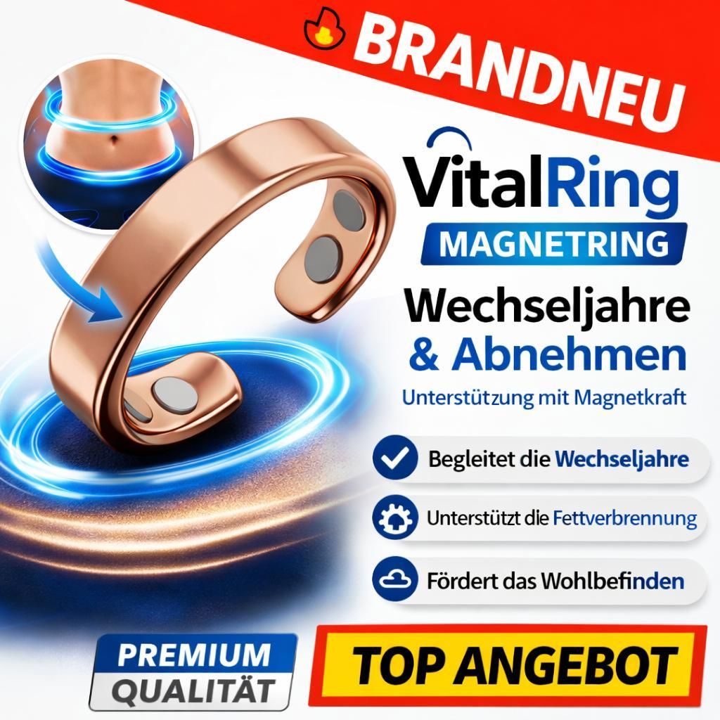 MAVURA™ VitalRing Magnetring - Die Unterstützung in den Produktbild 
