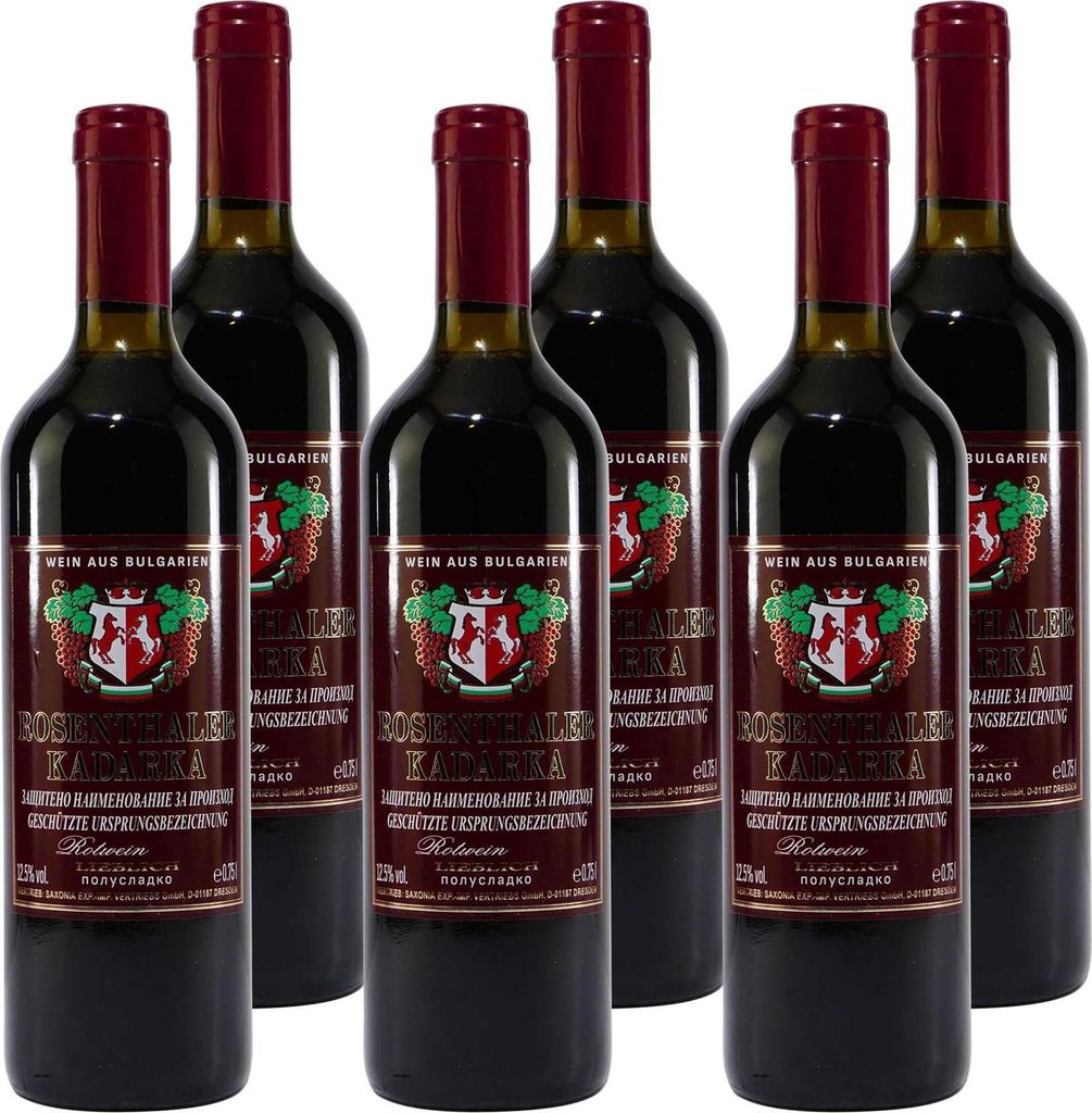 Vinex Rosenthaler Kadarka -lieblich- (6 x 0,75L) Produktbild 