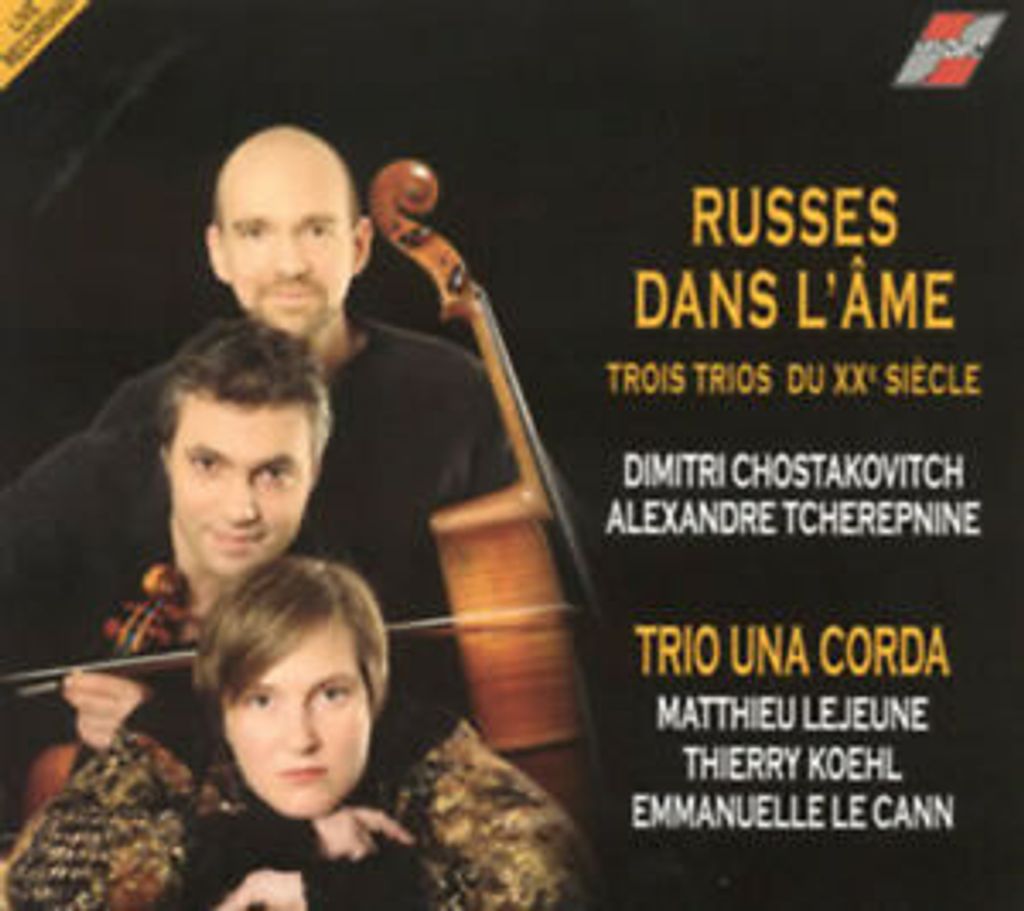 Dmitri Shostakovich : Trio Una Corda: Trios Russes Du XXeme Siecle CD (2011)