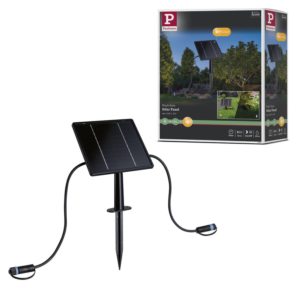Paulmann Plug & Shine Solarpanel Produktbild 
