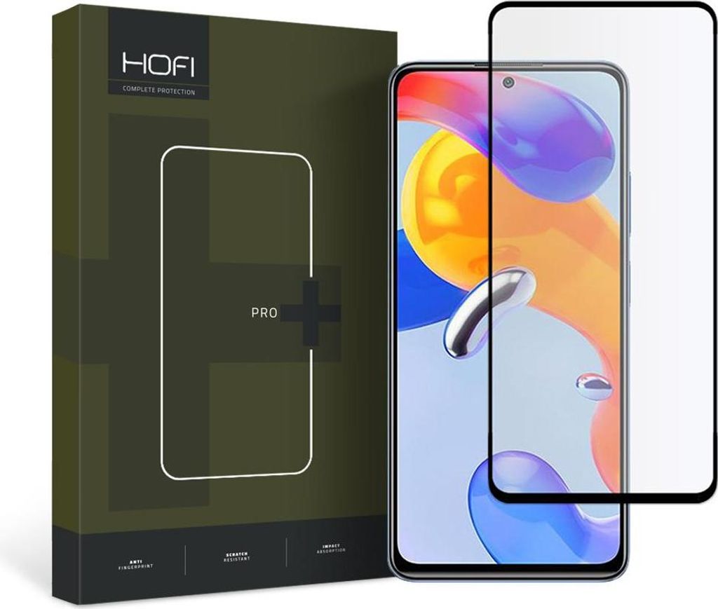 Hofi Schutzglas für Xiaomi Redmi Note 11 Pro/Pro 5G - Kratzfest & Klar KP25563