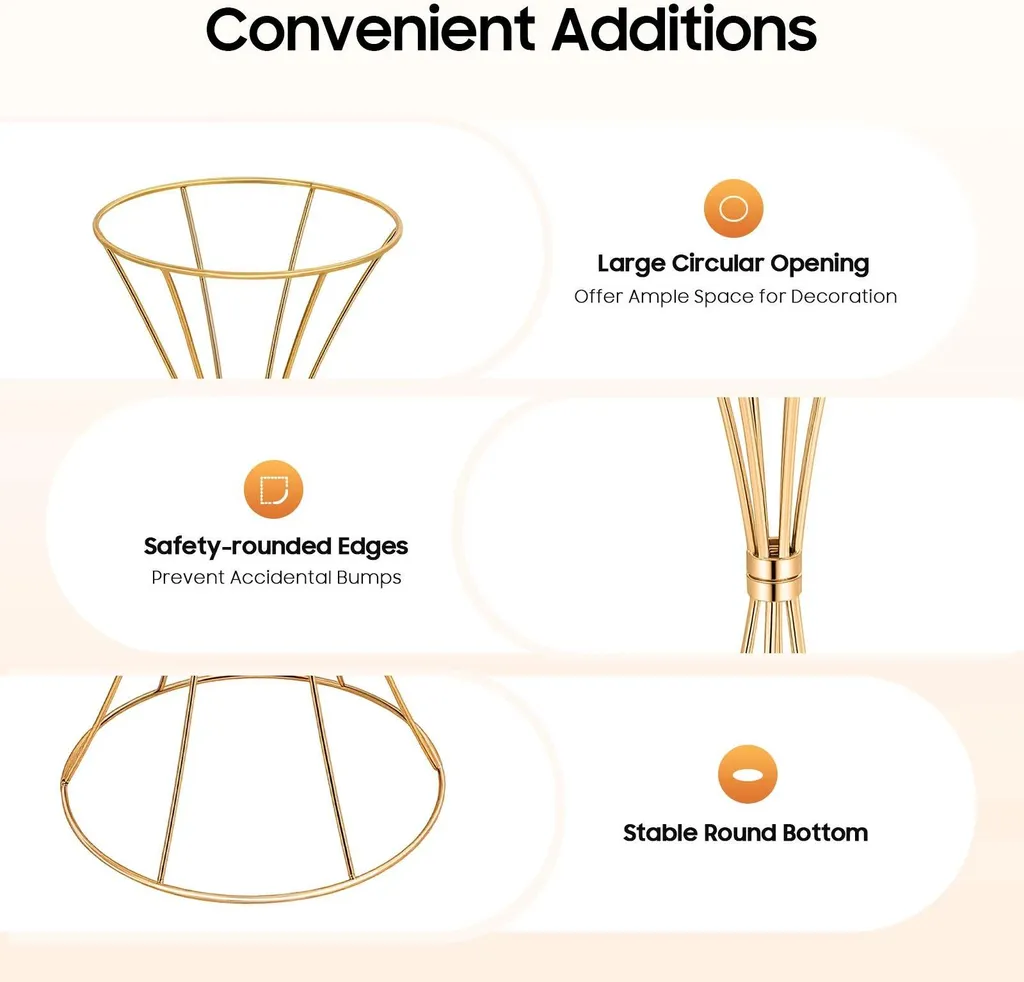 Supports à fleurs sablier stables : la solution pour vos centres table